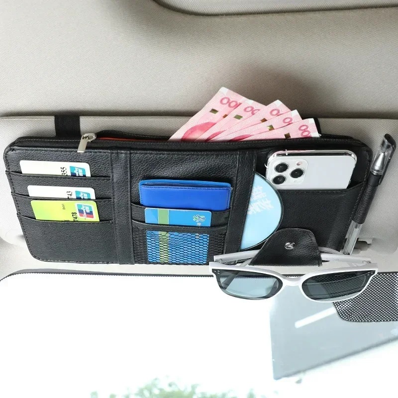 Edc Carry Pen - Organizer na osłonę przeciwsłoneczną do samochodu,