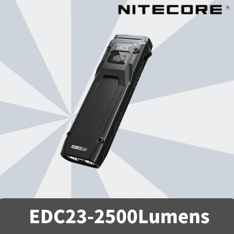 Edc Carry Flashlight - Latarka NITECORE EDC23 EDC 2500 lumenów
