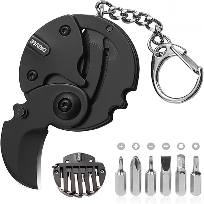 Edc Carry Coins - Wielofunkcyjny składany brelok do kluczy z