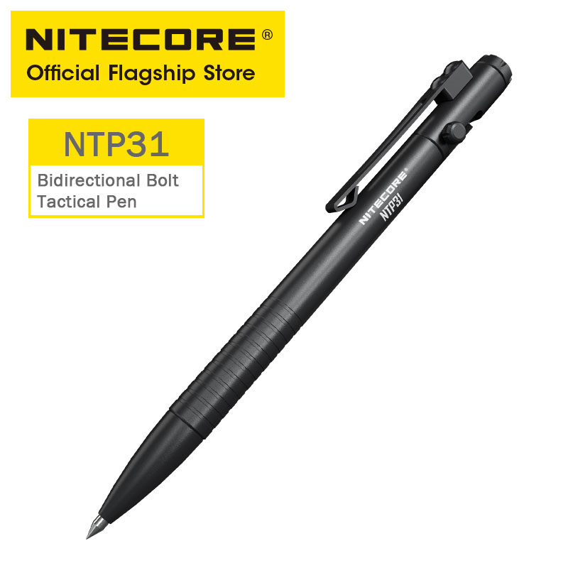 Pen Tactical Glass - Nitecore NTP31 CNC dwukierunkowy długopis taktyczny