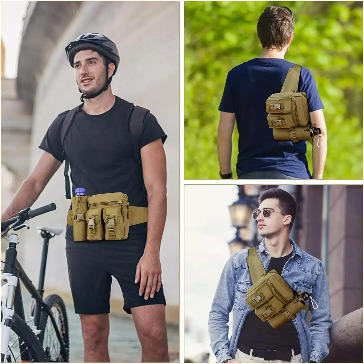 Taktyczna nerka męska do ukryt – Edc Carry Bag For Men recenzja i cena