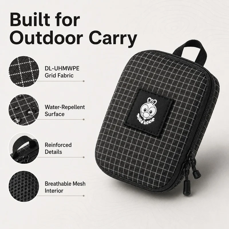 Organizer EDC z siatkowej tkan – Edc Carry Pocket Pouch recenzja i cena