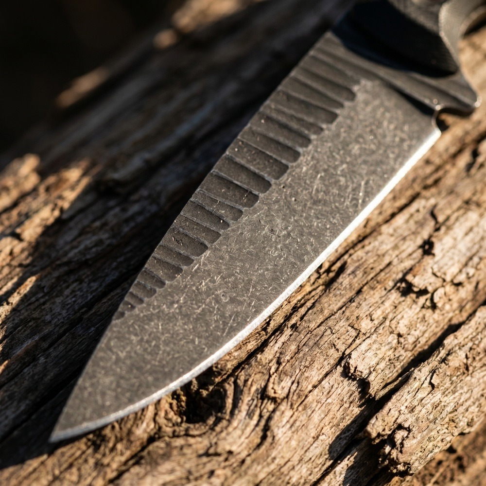 Nóż bushcraftowy full tang z o – Edc Fixed Blade Deep Carry recenzja i cena