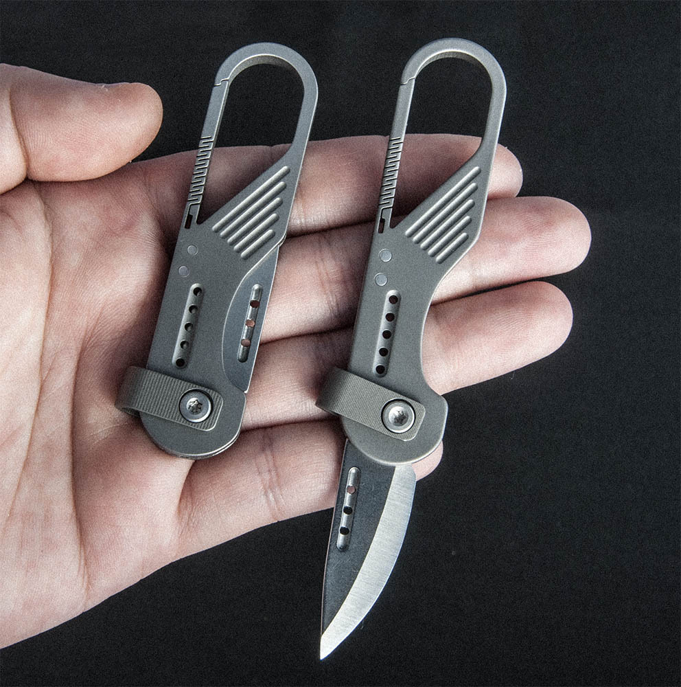 Brelok ze stopu tytanu, mini s – Edc Carry Essentials recenzja i cena