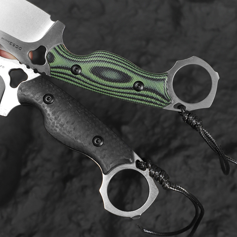 Nóż z prostym ostrzem ze stali – Edc Fixed Blade Deep Carry recenzja i cena