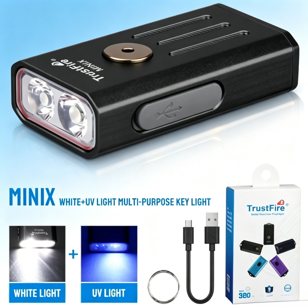 Mini latarka EDC na breloczku  – Edc Carry Flashlight recenzja i cena